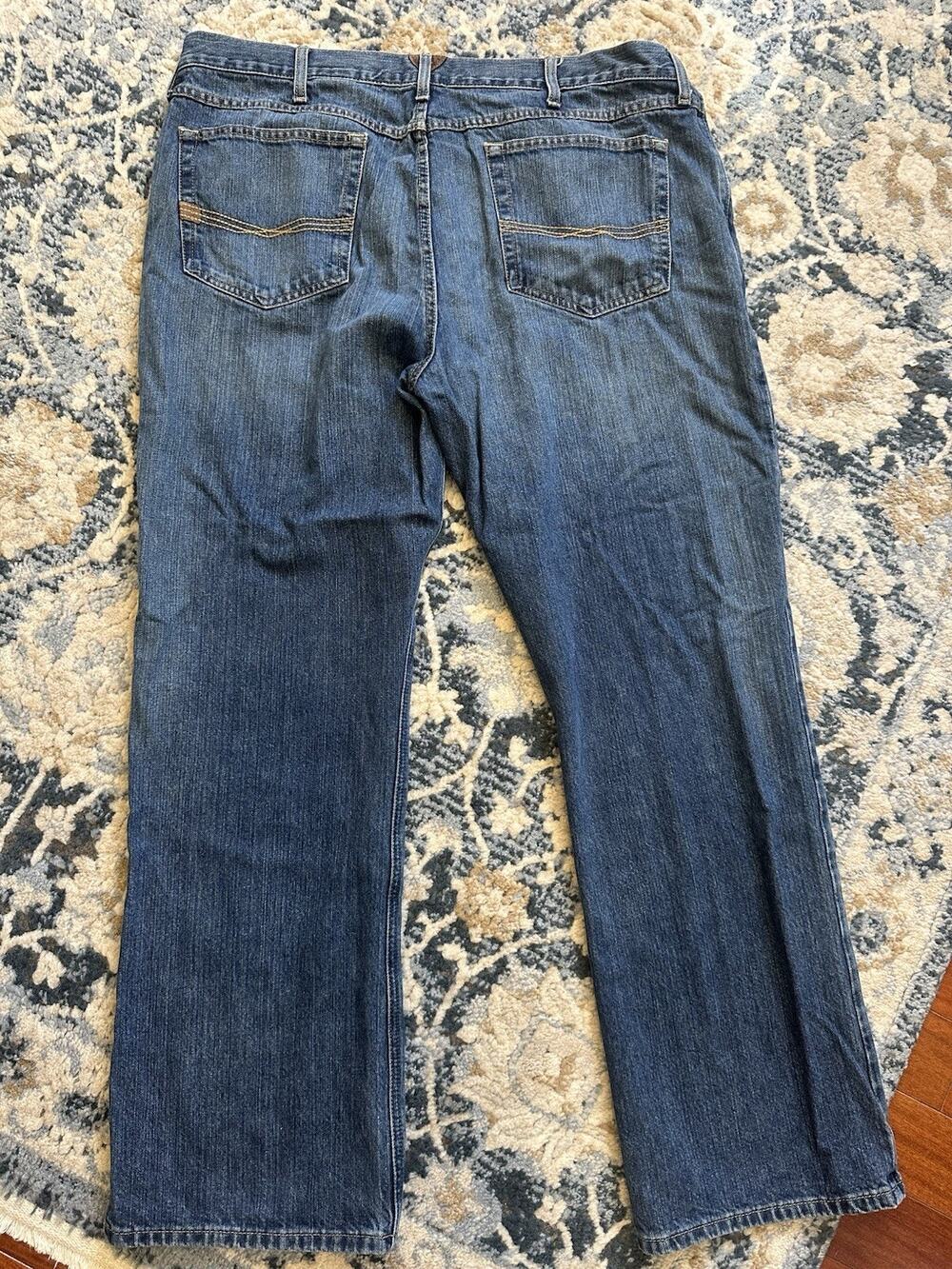 Ariat M4 Low RIse Boot Cut Men’s 40 x32 (actual 31L) Denim Western Work Jeans